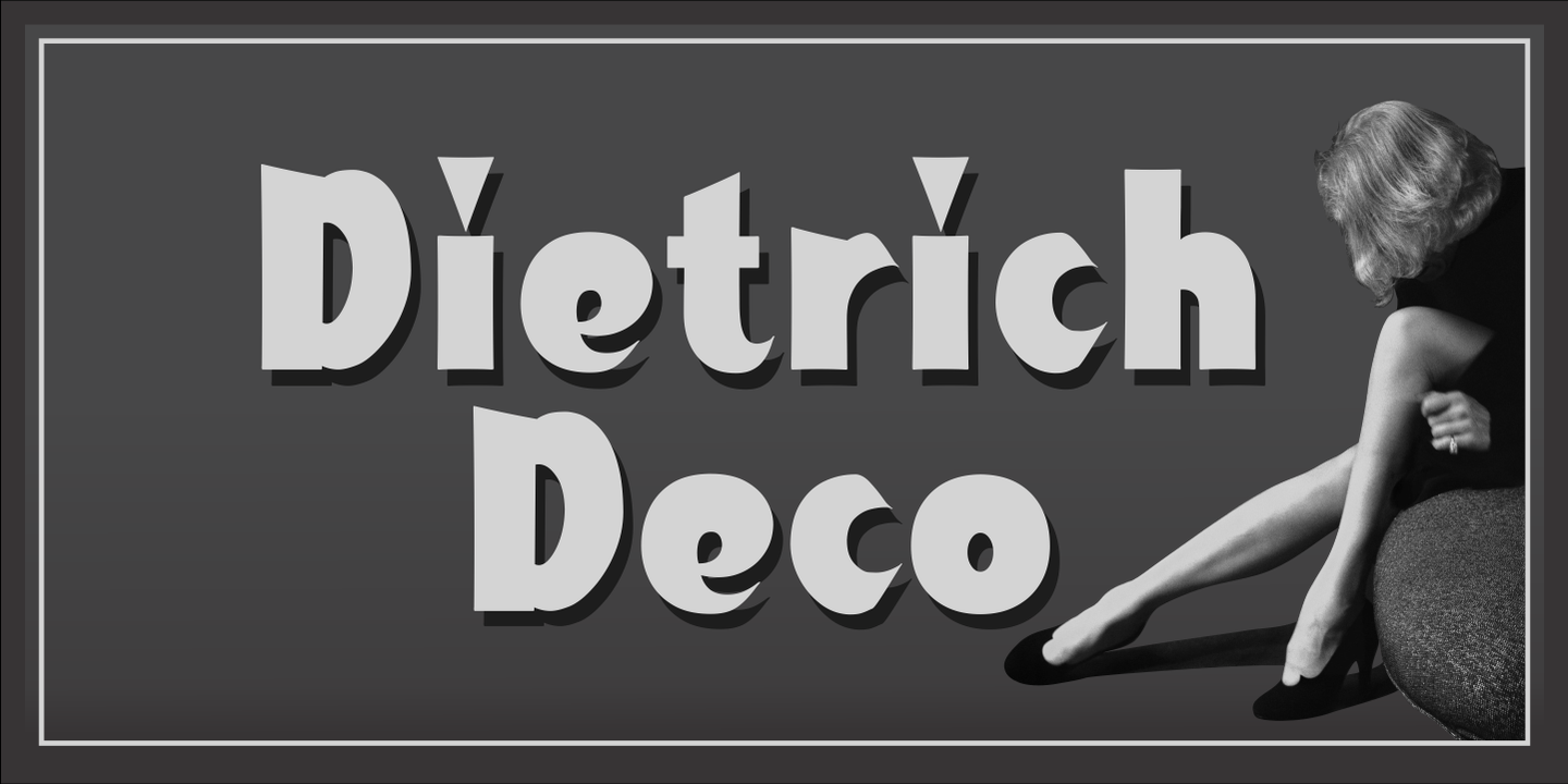폰트 Dietrich Deco